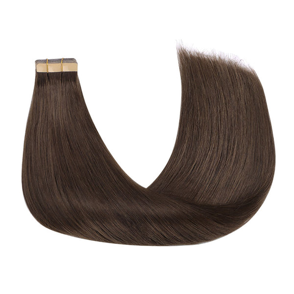 Light Dark Brown (2A) Tape in Hair Extensions