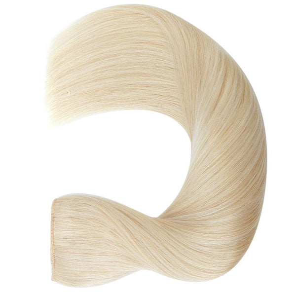 Bleach Blonde (613R) Wire Hair Extensions (2 Extra Clip Wefts)