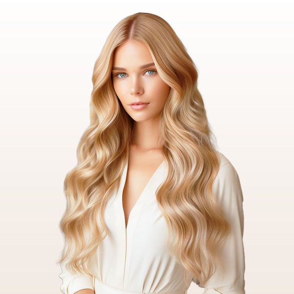 Strawberry Blonde (16A) Classic Clip in Hair Extensions (120g)