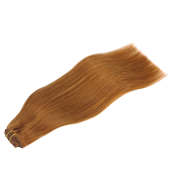 Auburn Ginger (30) Clip in Hair Extensions (150g)