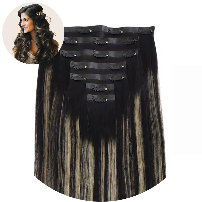 Seamless Clip In Hair Extensions More Suitable For Thin Hair Wennalife