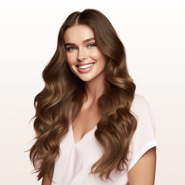 Chocolate Brown (4) Seamless Clip In Hair Extensions