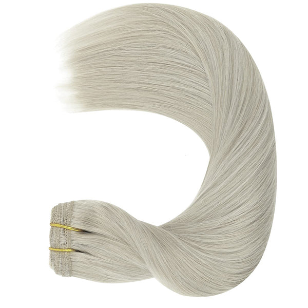 Grey Clip in Hair Extensions (150g)