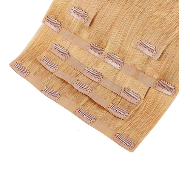 Strawberry Blonde (16A) Seamless Clip In Hair Extensions